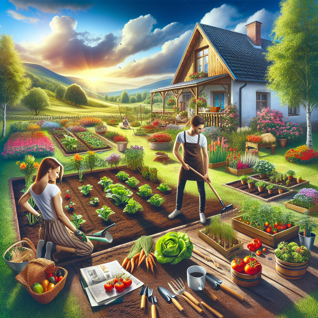 Ogródek warzywny w kontekście samowystarczalności żywnościowej