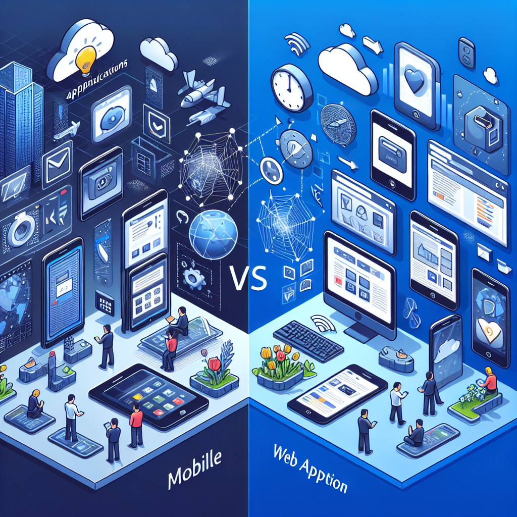 Aplikacje mobilne a aplikacje webowe - czym się różnią?