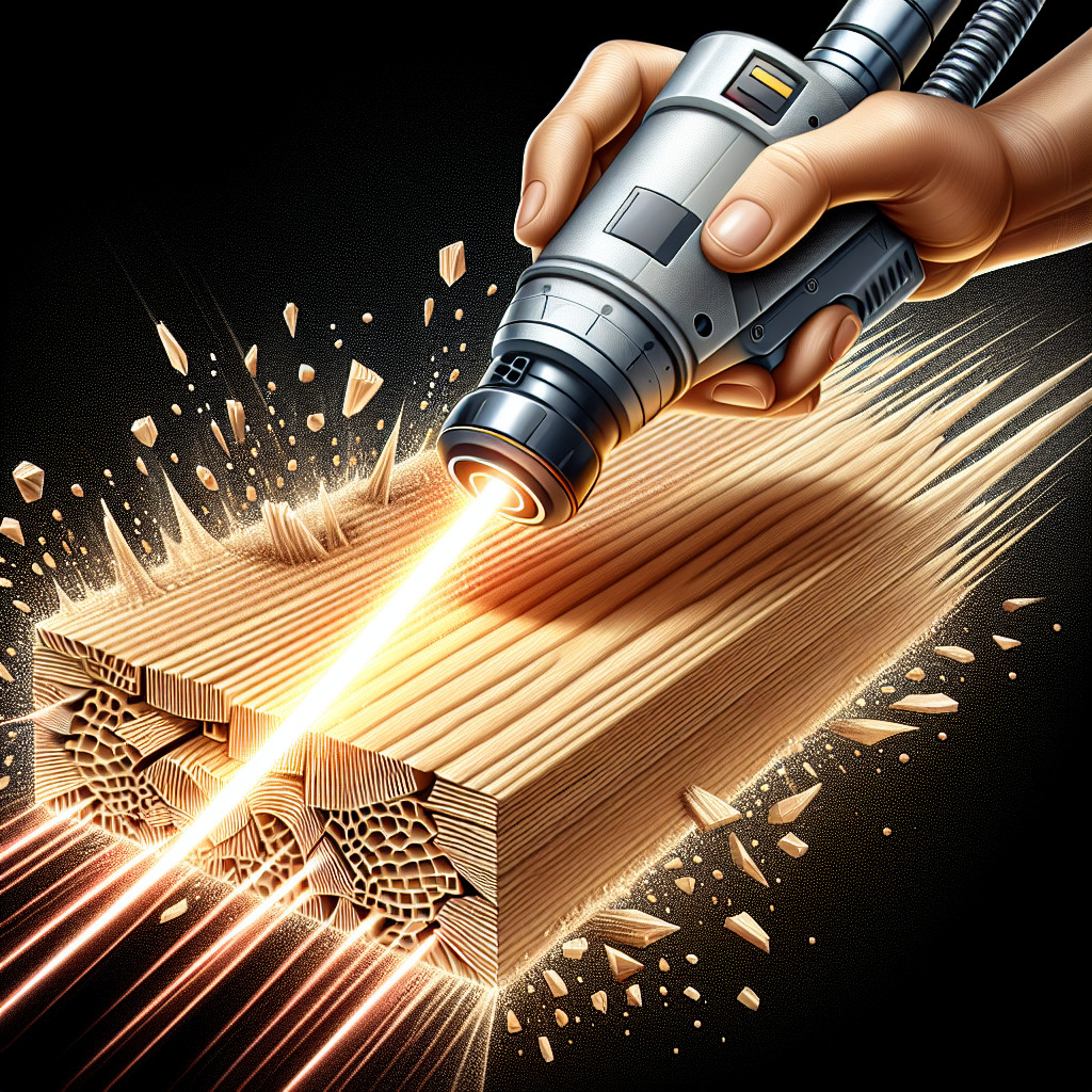 Využití laserového čištění dřeva v oblasti výroby dřevěných obrazů