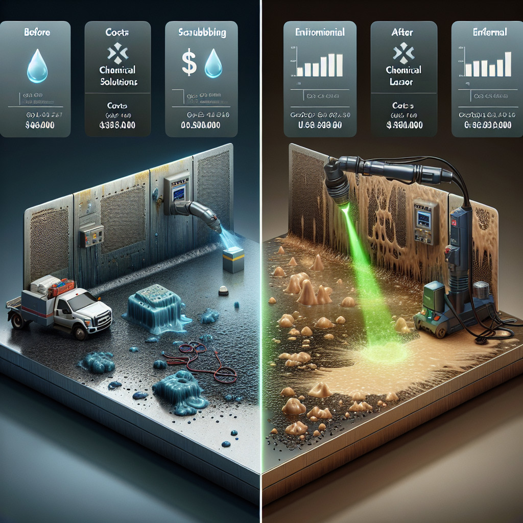 The cost-effectiveness of laser cleaning compared to other methods