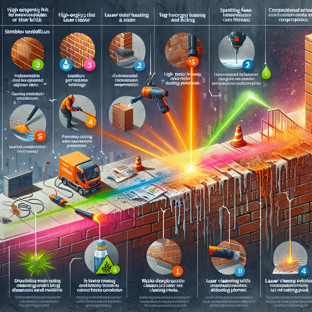 Wie kann die Laserreinigung von Fassaden und Ziegeln zur Verbesserung der Gebäudeeffizienz beitragen?