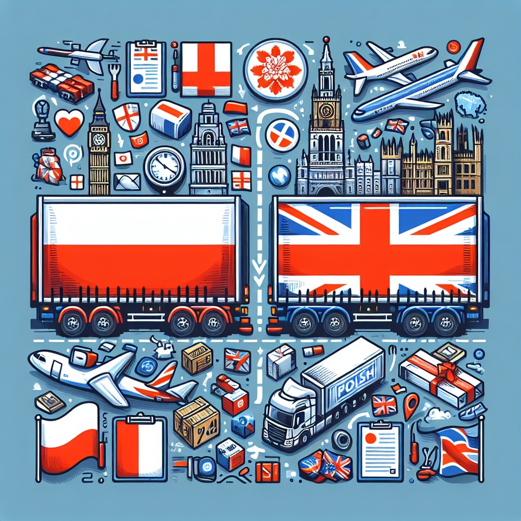 Firmy spedycyjne Polska Anglia